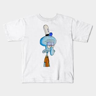 Bad Day Squidward Kids T-Shirt